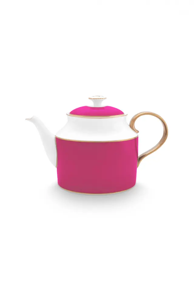 PIP STUDIO ΠΟΡΣΕΛΑΝΙΝΗ ΤΣΑΓΙΕΡΑ PIP CHIQUE ΡΟΖ & ΧΡΥΣΟ 1800ml - One size