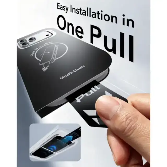 Esr Ultrafit Classic Tempered Glass 2-pack Iphone 17 Pro / 18 Pro Black 3