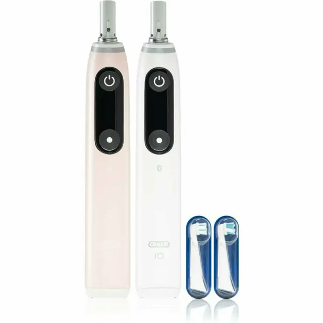 Oral-B iO Series 6 Ηλεκτρική Οδοντόβουρτσα με Αισθητήρα Πίεσης Pink Sand & Sand White 3