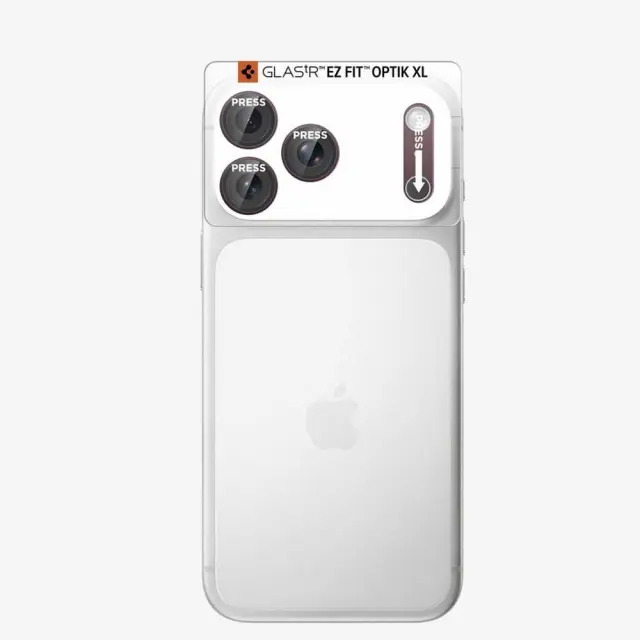 Spigen Optik Pro Xl Glas.tr Ez Fit Camera Protector iPhone 18 Pro Burgundy 2
