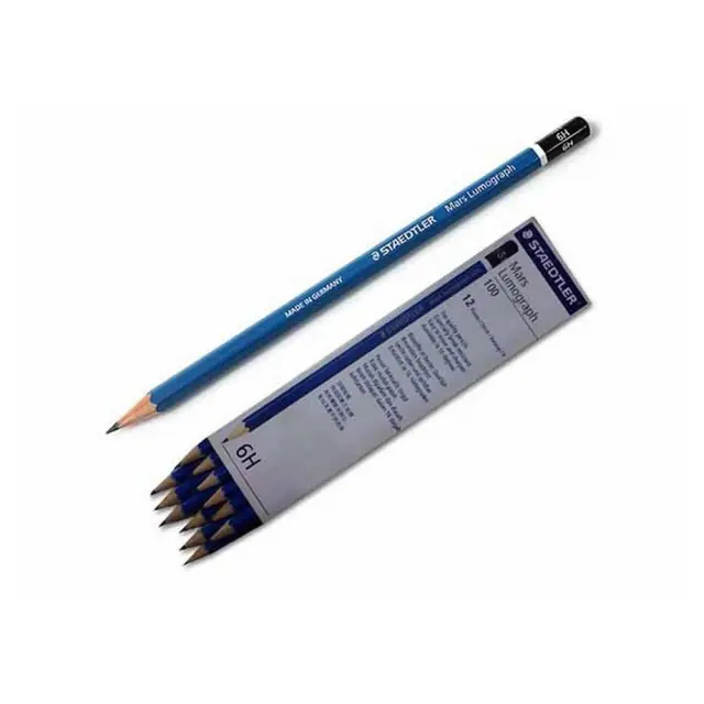 Μολύβι σχεδίου Staedtler Mars Lumograph 100-6Η