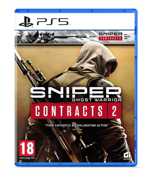 PS5 Sniper Ghost Warrior Contracts2 ( + PS4 Sniper Ghost Warrior 1 Voucher Code) Double Pack