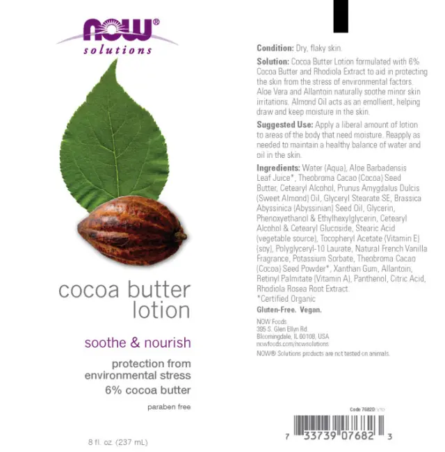 Now Foods Cocoa Butter Lotion 2