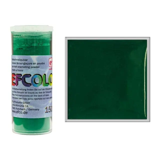 Σμάλτο Μετάλλου Efcolor 150ºC - Dark Green - 10ml