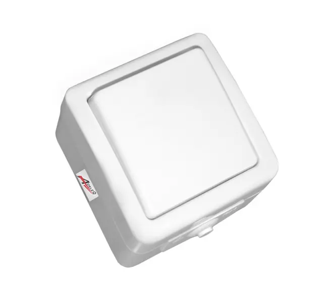 ΔΙΑΚΟΠΤHΣ ΕΞΩΤΕΡΙΚΟΣ ΣΤΕΓΑΝΟΣ IP54 10A ΑΛΕ-ΡΕΤΟΥΡ ΛΕΥΚΟΣ