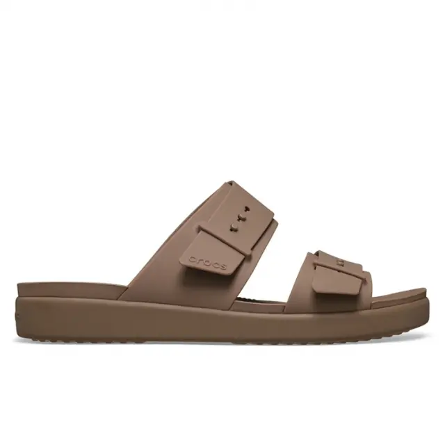 Γυναικείες Ανατομικές Παντόφλες Crocs Brooklyn Buckle Low 211215-2Q9 Latte Καφέ - 36-37