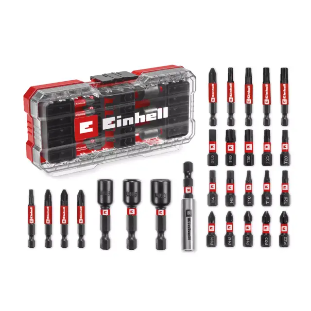 Einhell 49108703 - Σετ κρουστικών μυτών S-CASE 28 τεμαχίων
