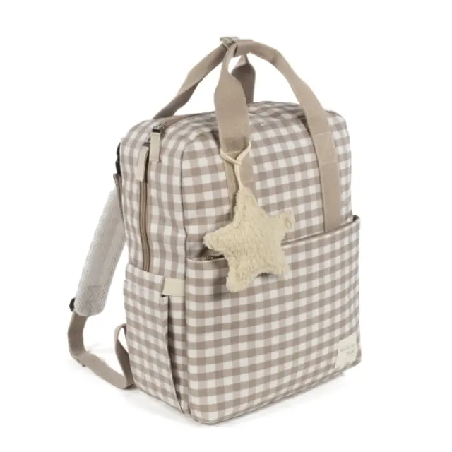 Walking Mom - Τσάντα Αλλαξιέρα Backpack Caetana Μπεζ 2