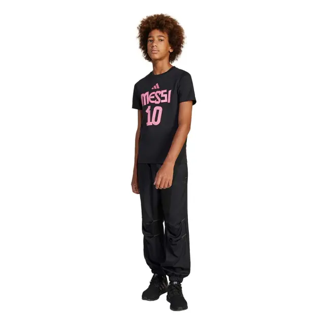 adidas Performance Boy's Messi N N Tee Μαύρο JM3553 (adidas Performance) - 152 3
