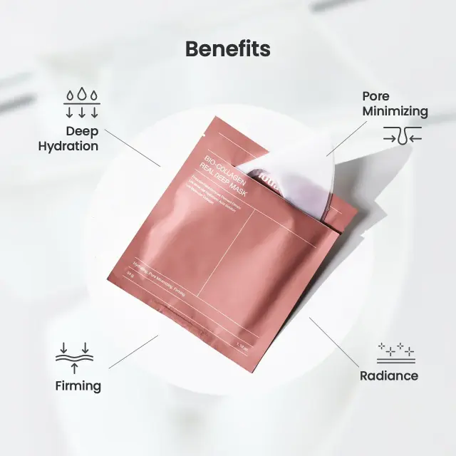 Biodance Bio Collagen Real Deep Sheet Mask Υφασμάτινη Μάσκα Προσώπου Για Αναζωογόνηση, Ενυδάτωση & Σύσφιξη 4 Τμχ 3