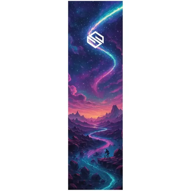 Striker Freestyle Scooter Griptape - Cosmic Trail