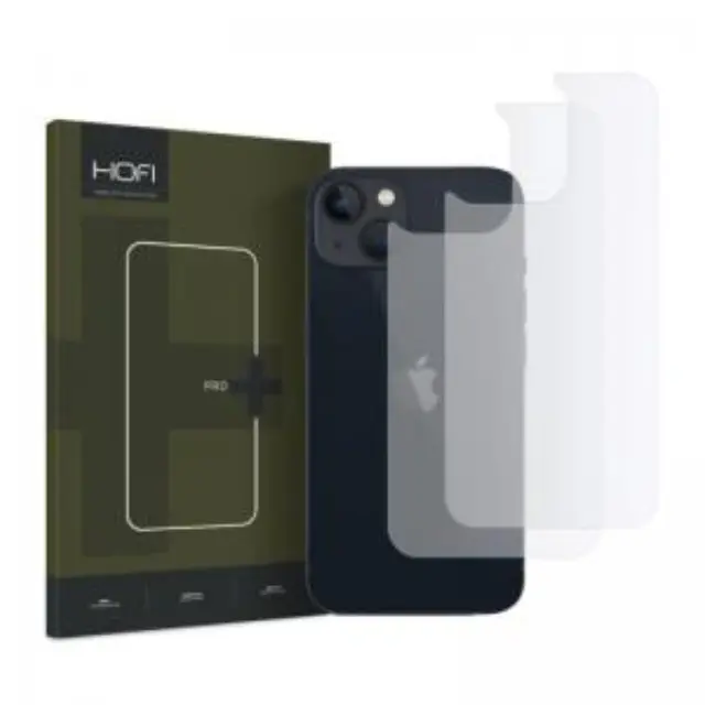 Hybrid Nano Glass Back Protector Hofi HydroFlex Pro+ Apple iPhone 14 Διάφανο (2 τεμ.) N59776 2
