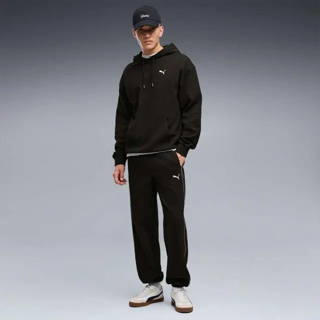 Puma Men's Class Material Sweatpants Μαύρο 694300-01 (Puma) 3