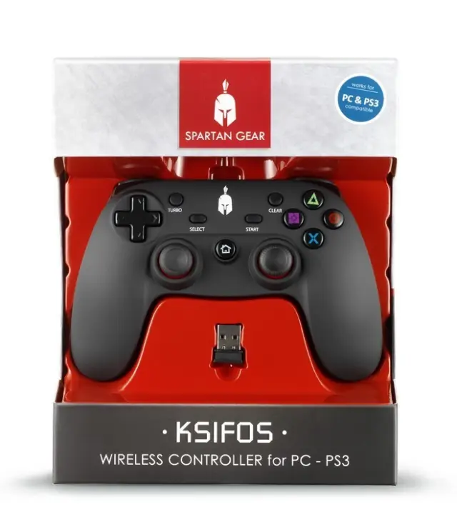 Spartan Gear Ksifos Wireless Controller PC / PS3 3