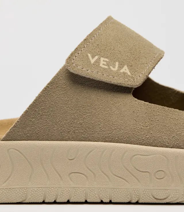 VEJA “ETNA SUEDE SOFT” LEATHER SANDALS(SA3220670A360-TAUPE-ALMONT) - 39 3