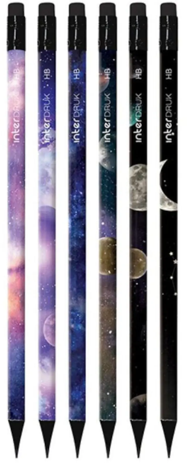 Μολύβι HB με Γόμα Galaxy Interdruk 5902277312860
