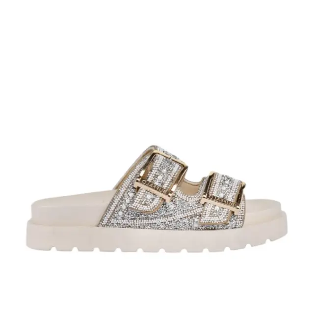 Γυναικεία Σανδάλια Buffalo Raya Ari Glam BN1602340-Cream Μπεζ - 37