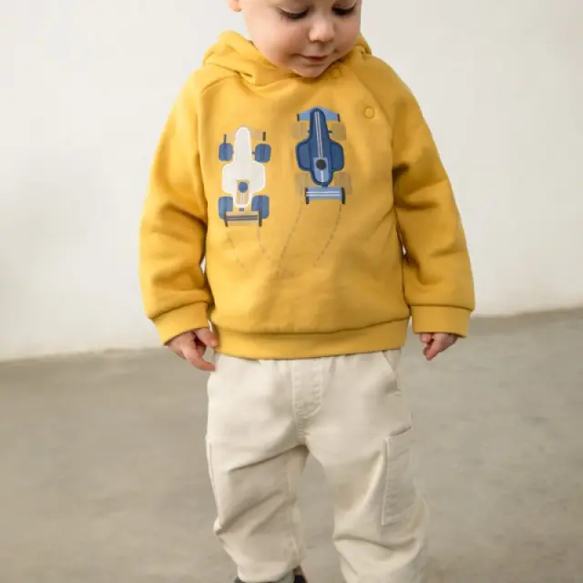 Baby 6 μηνών έως 4 ετών Παντελόνι jogger πέτρα - 3Ε