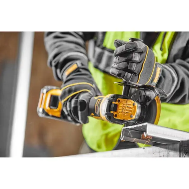 DeWalt DCG409VST1 - Γωνιακός Τροχός Μπαταρίας Flexvolt Advantage18V XR 125MM σε Βαλίτσα Μεταφοράς TSTAK με 1 Μπαταρία 6Ah Flexvolt (1x 6.0Ah) και Φορτιστή 2