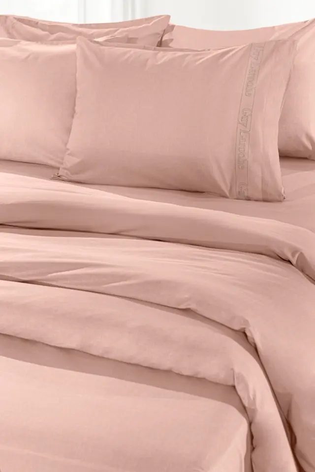 ΣΕΝΤΟΝΙ ΜΟΝΟ 100x200+32 ΜΕ ΛΑΣΤΙΧΟ COLOR PLUS GUY LAROCHE CORAL 2