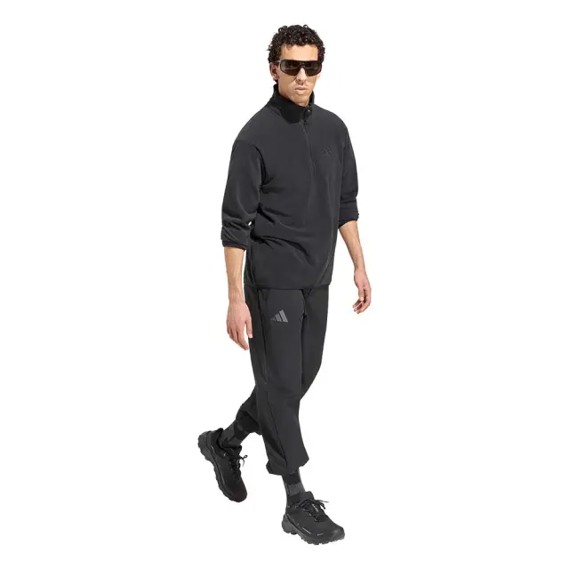adidas Performance Men's Terrex Multi Esentials Half-Zip Fleece Jacket Μαύρο KZ1774 (adidas Performance) 3