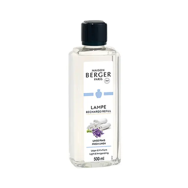 Maison Berger Paris Lampe Berger Refill Υγρό Αναπλήρωσης Καταλυτικής Λάμπας Fresh Linen 500ml