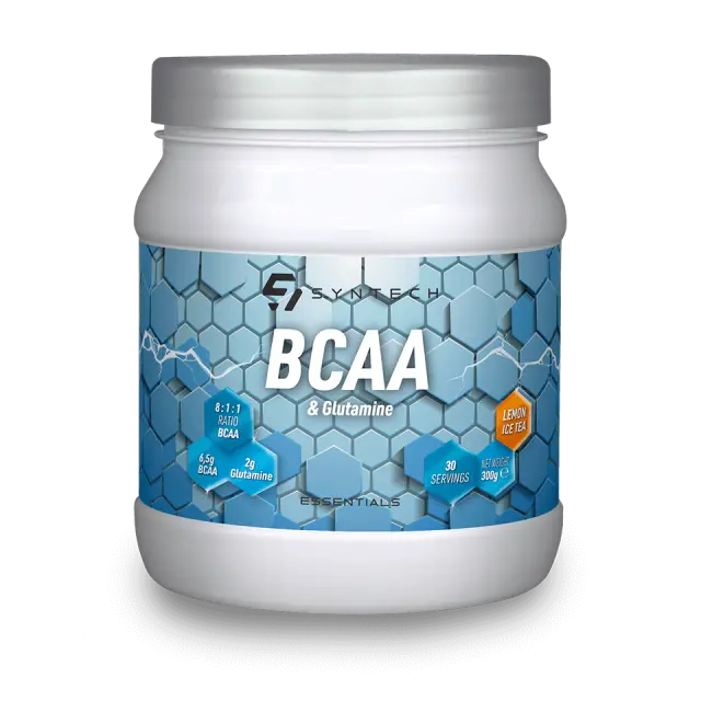 Syntech BCAA + Glutamine 300gr Lemon Ice Tea