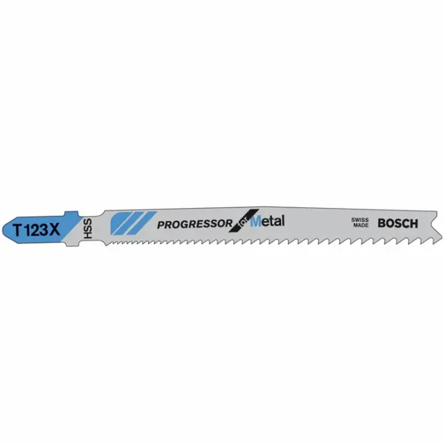 ΠΡΙΟΝΟΛΑΜΕΣ ΣΕΓΑΣ ΓΙΑ ΜΕΤΑΛΛΟ 5ΤΕΜ BOSCH T123X 2608638473 2