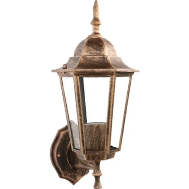 LED outdoor - wall light London - 1xE27 IP44 - Gold