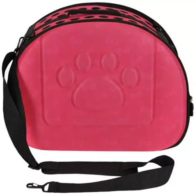 Τσάντα Μεταφοράς Hello Kitty 3D γάτας EVA ανάγλυφη ροζ 42x33x29cm 3