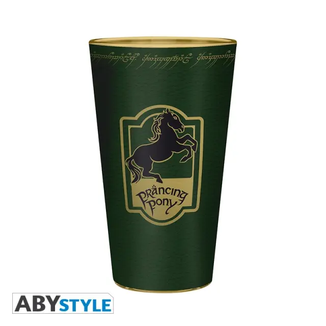 Ποτήρι γυάλινο LORD OF THE RINGS - Premium Large Glass - 400ml - Prancing Pony ABYVER132 2
