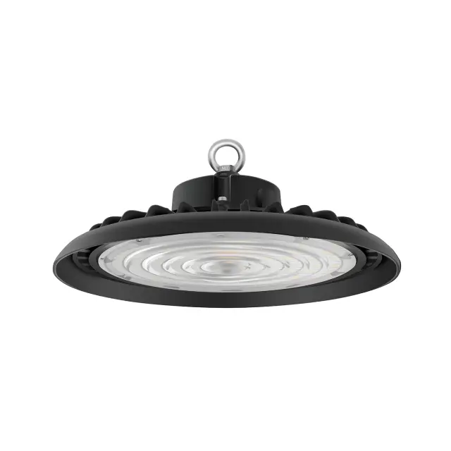 ΦΩΤΙΣΤΙΚΟ ΚΑΜΠΑΝΑ LED SMD ACA ASTREK10050AD ΜΑΥΡΟ 60/80/100 W 5000K 150LM/W DIM 1-10V 90° IP65 IK08 Ø258X139MM / ASTREK10050AD