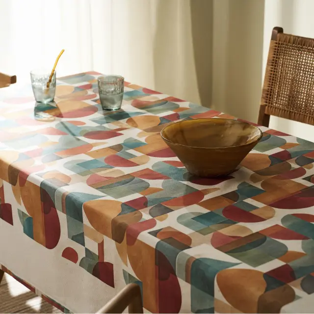 Τραπεζομάντηλο αλέκιαστο Gofis Home Edeline 20-72-387 135x180 3