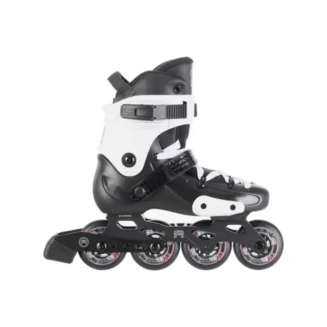 FR SKATES FRW 80 Inline Skates Black/White Μαύρο-Λευκό 2