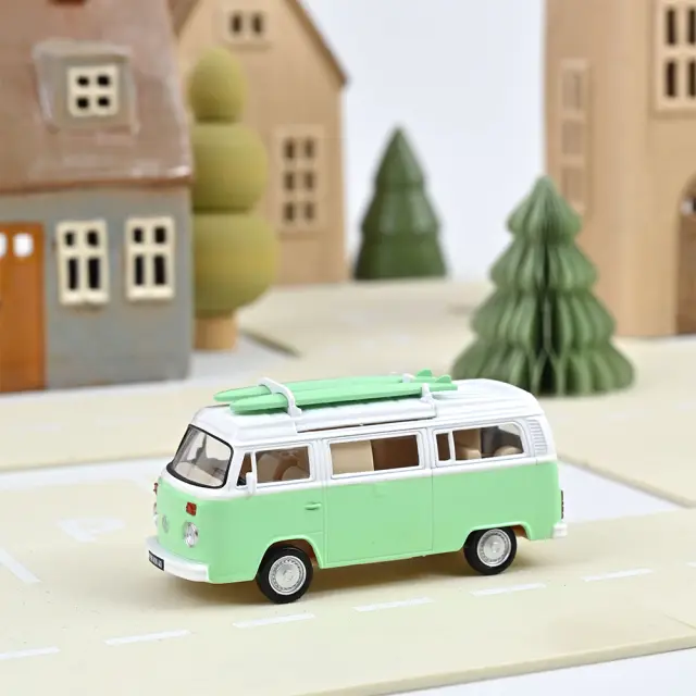 Norev Μεταλλικό Αυτοκίνητο 1:43 VW Combi T2b Camper Van 1973 Jetcar 841103 3