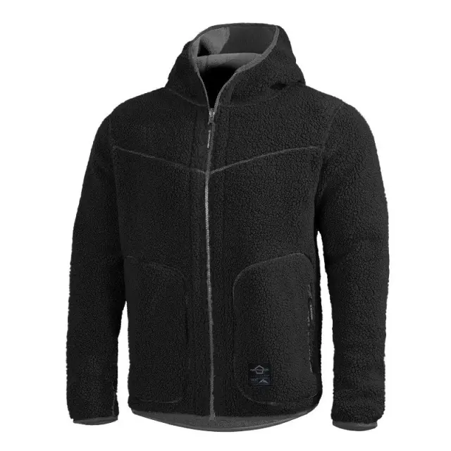 Pentagon Ianos Sherpa 2-IN-1 Reversible Fleece Jacket-Διπλής Όψης - 129 BLACK/WOLF GREY