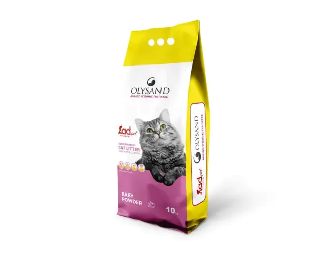 Άμμος Γάτας Olysand Baby Powder 10L