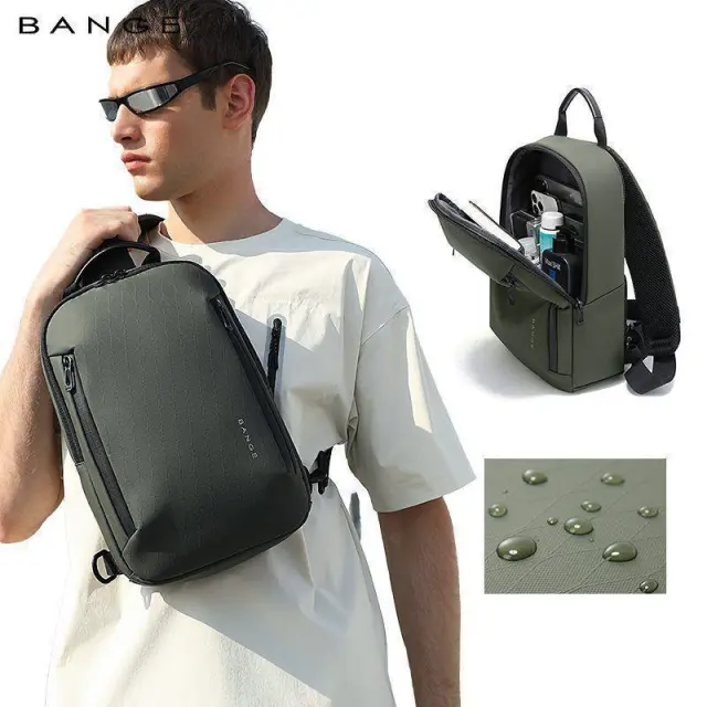 Τσαντάκι Στήθους Bange 3077 χακί - One Size 3