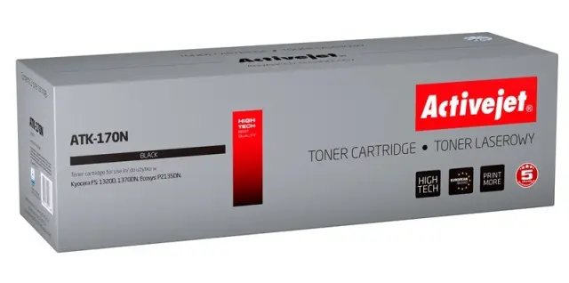 Activejet ATK-170N Toner (replacement for Kyocera TK-170 Supreme 7200 pages black)