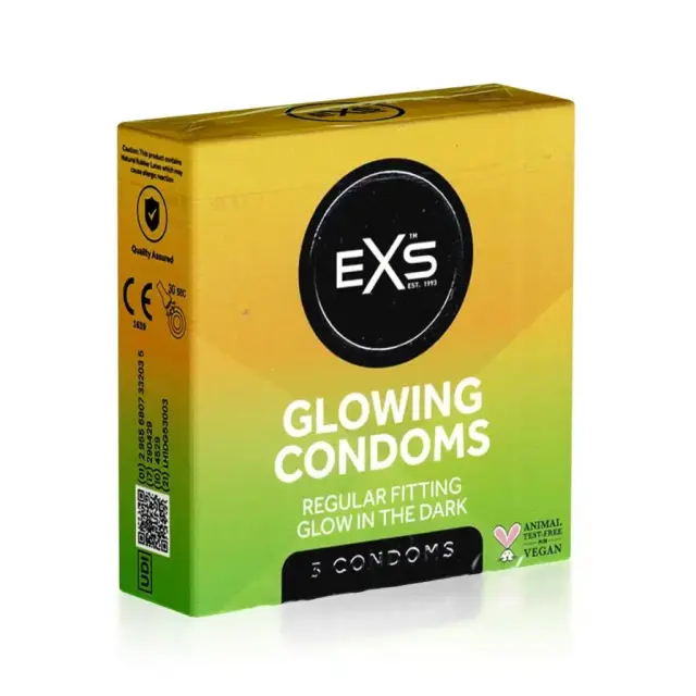 EXS Glow Προφυλακτικά 3τμχ