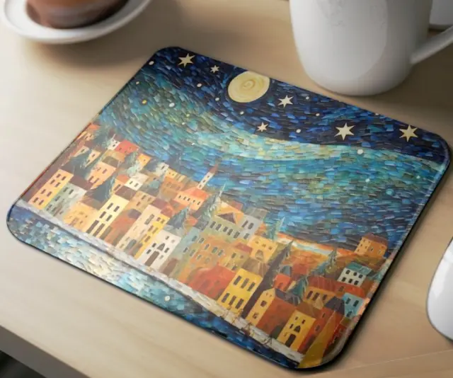 Mousepad ( still van gogh-29 ) Διαστάσεις: 23cm(μήκος) x 20cm (ύψος) 2