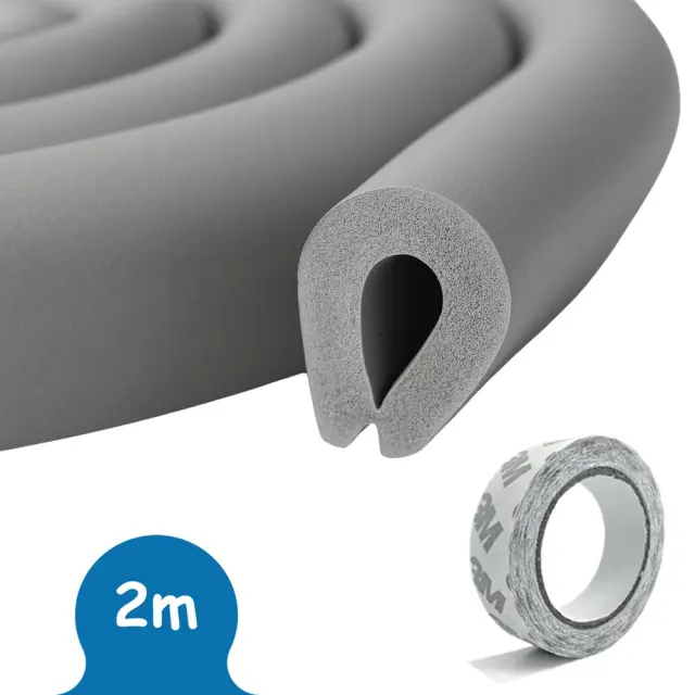 Αφρώδες προστατευτικό επιφανειών Sipo U-Shape Γκρι (2m) 3