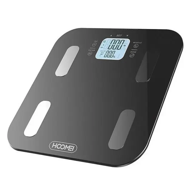 Hoomei Ψηφιακή Ζυγαριά σε Μαύρο χρώμα HM-1560 2