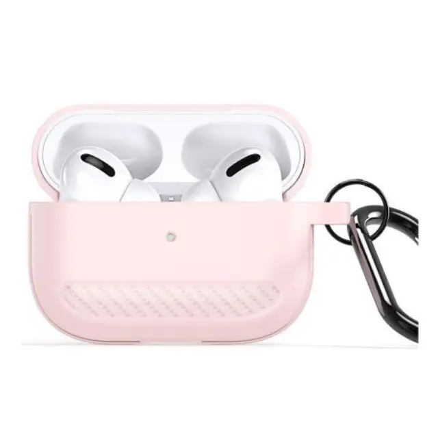 Θήκη TPU Dux Ducis Apple AirPods Pro 2 με Γάντζο PECB Ροζ N64694