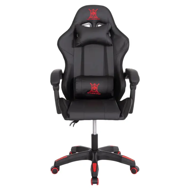 ΠΟΛΥΘΡΟΝΑ GAMING FB91203.01 ΜΑΥΡΟ-ΚΟΚΚΙΝΟ PVC & NYLON 58.5x100x120Υεκ. 3