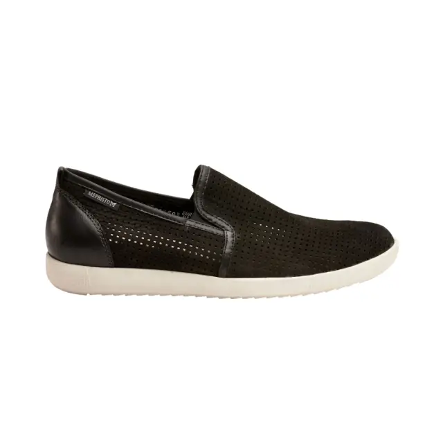 Mephisto Μοκασίνια-Loafers Ανδρικό δέρμα Nubuck Μαύρο MEP/ULRICH BLACK - 46