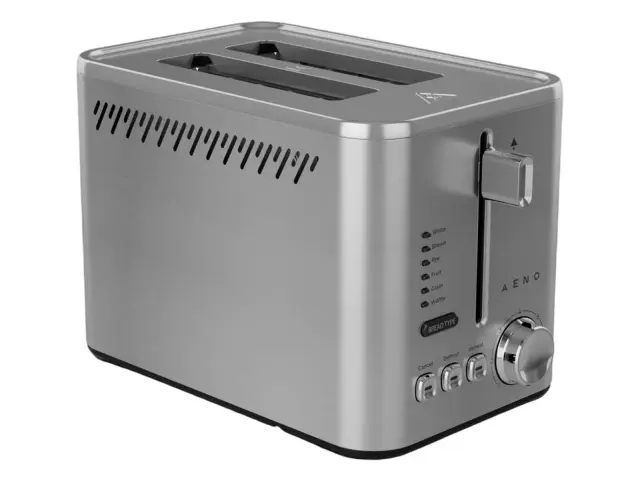 Φρυγανιέρα AENO TS3 ATS0003 με ισχύ 950W και χωρητικότητα 2 φέτες ψωμιού - SilverATS0003 3