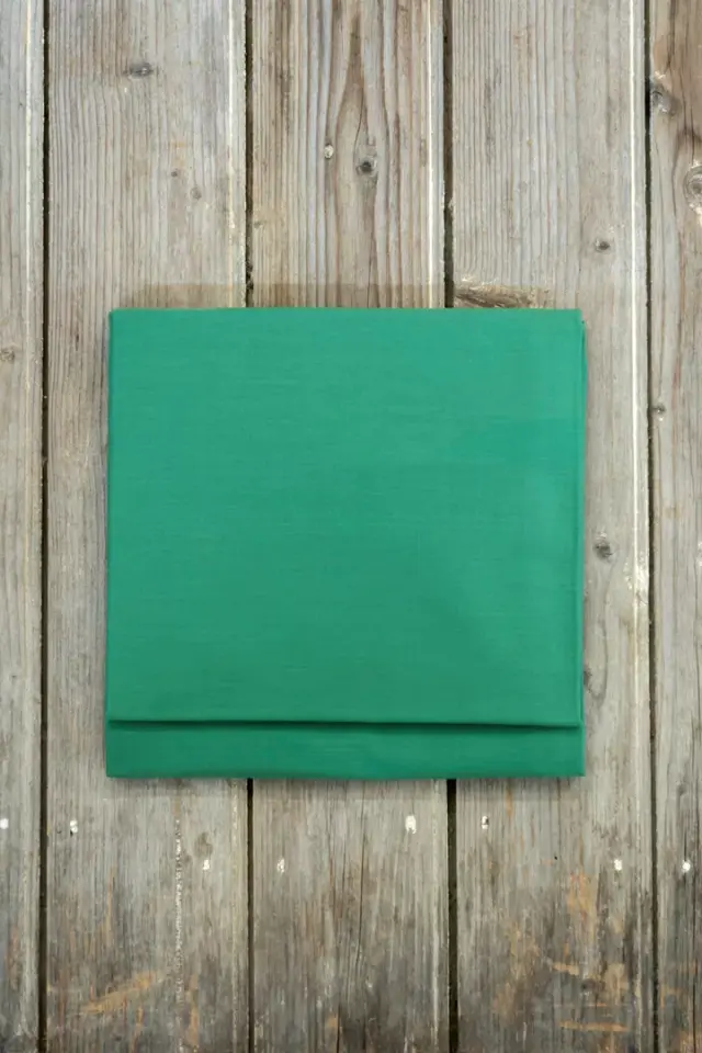 Σεντόνι Unicolors - Jungle Green Πράσινο Μονό 160x260