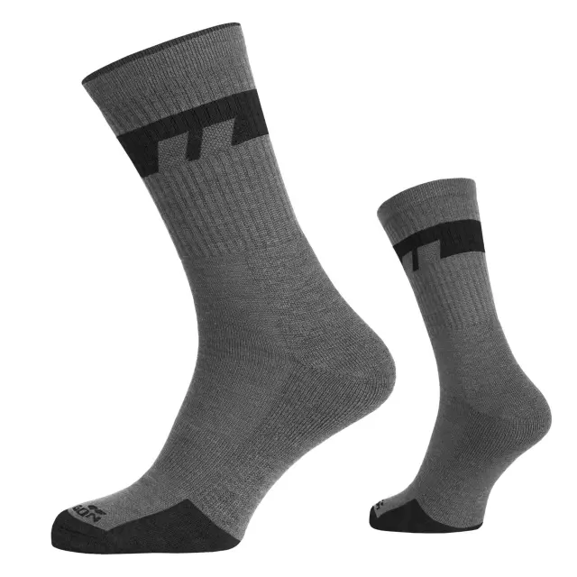 ALPINE MERINO SOCKS MID EL14016 01-Black 3