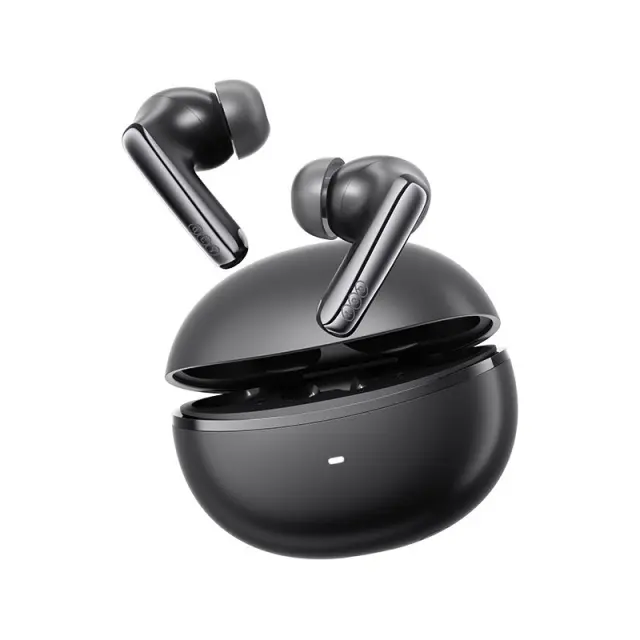 QCY Melobuds N70 ANC Black – HT18 -55db TWS Flagship Hi-Res Earbuds LDAC BT 6.0 IPX5 Wireless charge 2